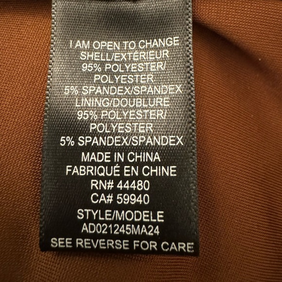 NWT Size S - Biona Maxi Dress Color: Dark Clay - Picture 16 of 16